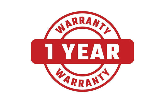 1 Year Warranty